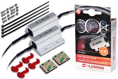 REZYSTOR CANBUS DO ŻARÓWEK 5W D-LUMINA OPORNIK