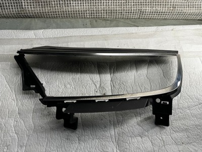 Opel mokka b ii 2 левая решётка бампера панель фары хром фото №1