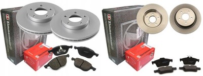 Тормозные диски тормозные колодки p+t zimmermann ford kuga ii 300mm фото №1