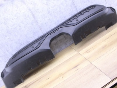 Mini cooper s sport f55 2020-2024 5d спойлер накладка дифузор бампера задня фото №1