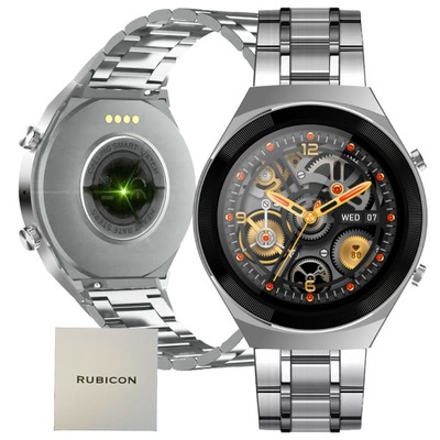 Smartwatch Meski Rubicon RNCE68 - SS Silver