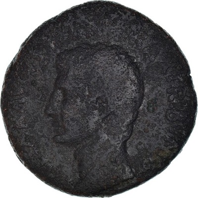 Moneta, Augustus, As, Roma, VF(20-25), Bronze, RIC