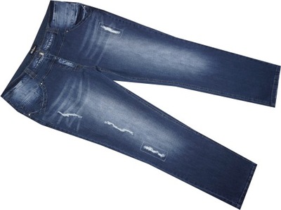 ULLA POPKEN_48_SPODNIE jeans Z ELASTANEM V218