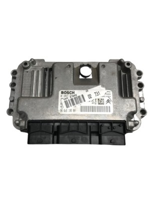 Бортовой компьютер блок управления двигателя peugeot citroen фото №1