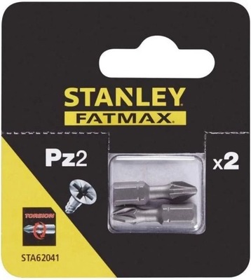 STANLEY KOŃCÓWKA PZ2x25mm 2szt. STA62041-XJ