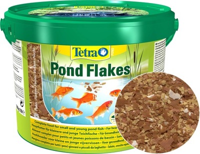 TETRA Pond Flakes 10L (wiaderko) Pokarm Płatki