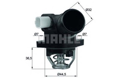 Behr термостат citroen c2 1.1 jm_ фото №1