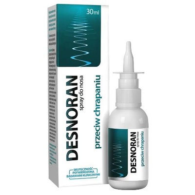 DESNORAN Spray do nosa przeciw chrapaniu - 30 ml