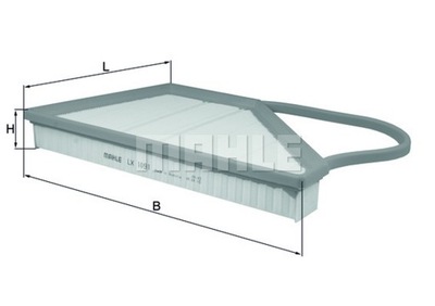 KNECHT LX1091 KNECHT ФИЛЬТР