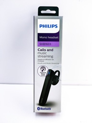 Słuchawki bezprzewodowe douszne Philips SHB1603/10