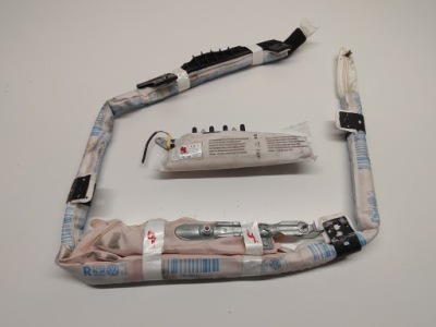 Vw polo vi 2g шторка безпеки права подушка сидіння подушка безпеки оригінал 2017- фото №1