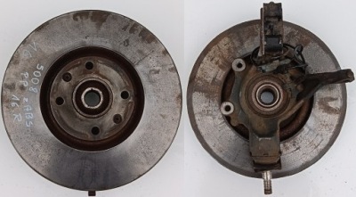 Peugeot 5008 рестайлінг  16 r 1.6 hdi поворотний кулак права перед з abs фото №1