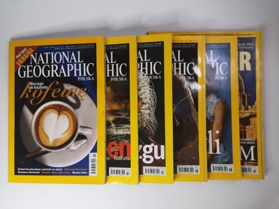 NATIONAL GEOGRAPHIC MAGAZYN 2005 12 NUMERÓW