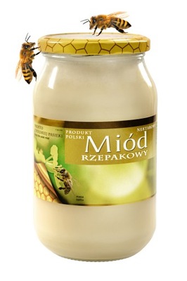 Miód rzepakowy Polski z pasieki Kociewskie Miody J.Hinz