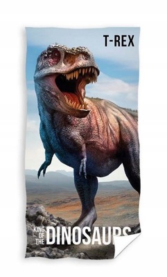 Ręcznik bawełniany 70x140 Dinozaur T-REX