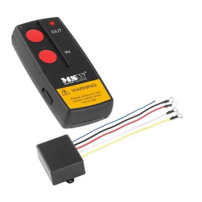 CONTROL REMOTO BEZPRZEWODOWY PARA WYCIAGARKI AUTO DISTANCIA 30 M + RECEPTOR MSW-  