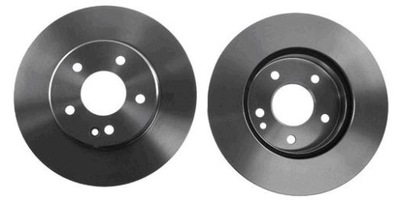 2 x диск тормозная trw df2656 фото №1