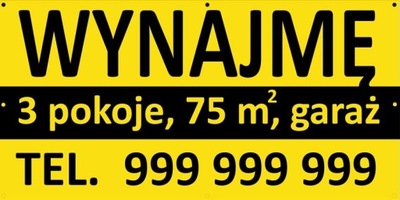 Baner WYNAJMĘ