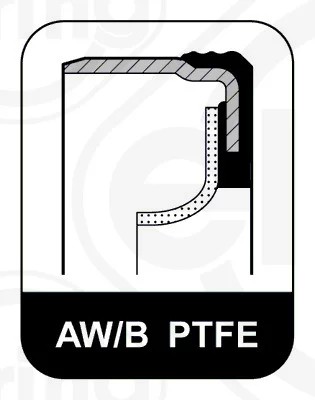 USZCZELNIACZ WAŁU KORBOWEGO PRZÓD (135X1