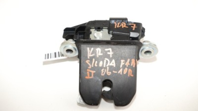 Замок крышки задняя багажника skoda fabia ii 2 hb 06-10r фото №1