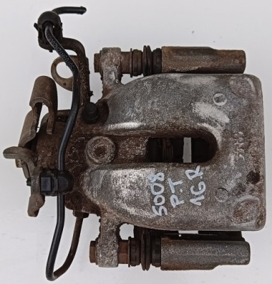 Peugeot 5008 lift 16 r супорт гальмівний правий задній фото №1