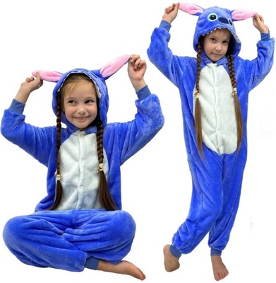 PIKACHU POKEMON PIŻAMA KIGURUMI PRZEBRANIE DLA DZIECI ONESIE DRES 150 Cm