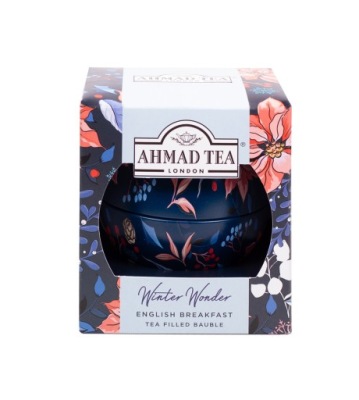 Ahmad Tea Winter Wonder Bauble English Breakfast 25g