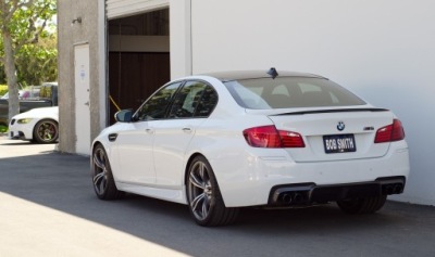 Bmw 5 f10 perf спойлер спойлер спойлер якість!!! фото №1