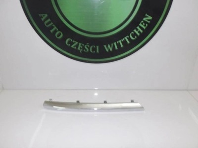 Mercedes glk w204 молдинг хром бампер правий перед фото №1