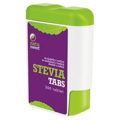 NATUSWEET stewia w tabletkach 300 tabletek 18g