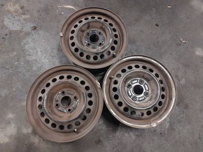 LLANTA DE ACERO 4X100 5,5JX14 FI54,1 HONDA JAZZ  