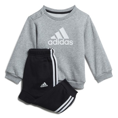 Adidas dres dziecięcy szary bawełna rozmiar 104 (99 - 104 cm)