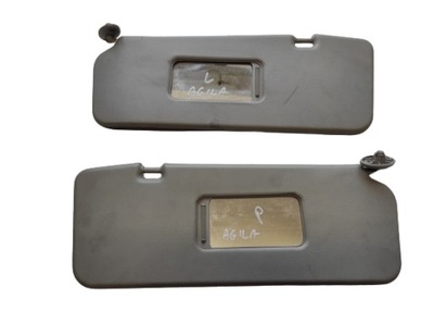 Opel agila a 00- козырьки защита солнцезащитные фото №1