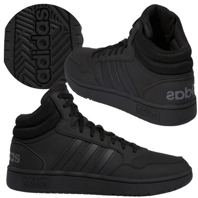 BUTY MĘSKIE ADIDAS HOOPS ZA KOSTKĘ SPORTOWE R. 43 1/3