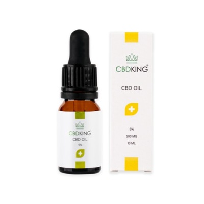 OLEJ KONOPNY CBD 5 % 500MG CBDKING 10ml