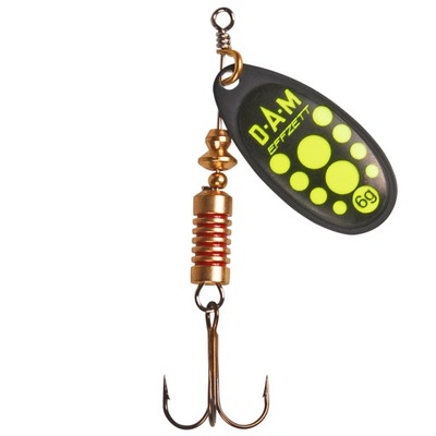 BŁYSTKA OBROTOWA DAM EFFZETT STANDARD BLACK YELLOW #3 6g