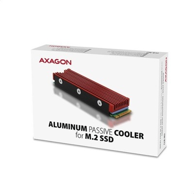 Chłodzenie do dysku radiator SSD M.2 AXAGON CLRM2