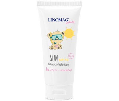 Linomag Sun SPF 50 6m+ Krem przeciwsłoneczny 50ml