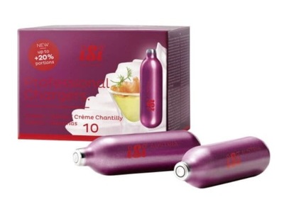 Naboje do syfonu do bitej śmietany, iSi Professional 10 szt