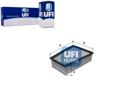 Ufi фильтр воздуха renault fluence 1.5 dci l30_ фото №1