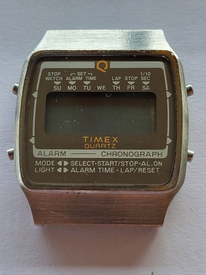 Zegarek Timex chronograph , vintage.do naprawy Ladny stan