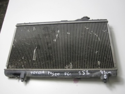 Радиатор воды toyota paseo 1.5 96r 33cm фото №1