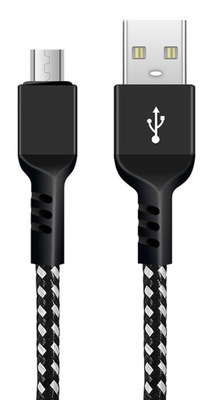 Kabel micro USB ładowarka Fast Charge 2,4A 1m