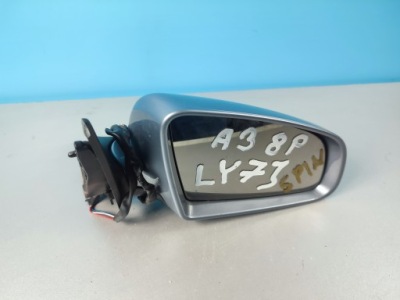 Дзеркало праве audi a3 8p ly7j 5 pin фото №1