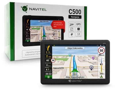 NAWIGACJA NAVITEL C500 MAPA PL