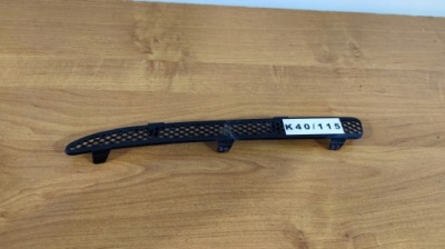 Opel corsa d рестайлинг  левая решётка бампера заглушка фото №1