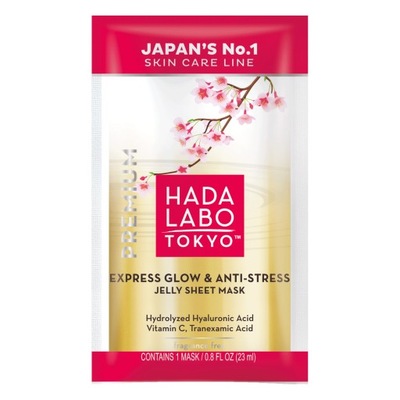 Hada Labo Bankietowa Maska Express Glow Anti-Stres