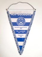 Proporczyk MSV Duisburg duży