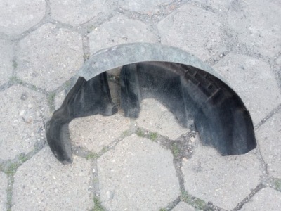 Підкрилок правий задня ford fiesta mk7 8a61-a270bc фото №1