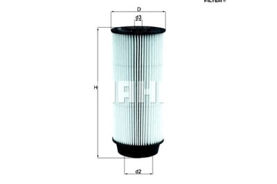Knecht фільтр пального iveco daily v 35c15 v. 40c15 v фото №1